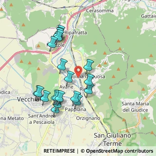 Mappa Via del Fosso Colognole, 56017 San Giuliano Terme PI, Italia (1.9125)