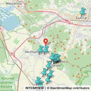 Mappa Via del Fosso Colognole, 56017 San Giuliano Terme PI, Italia (5.285)