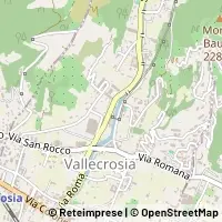 Hartă Vallecrosia
