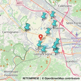 Mappa Viale Madre Teresa di Calcutta, 50058 Campi Bisenzio FI, Italia (3.55)