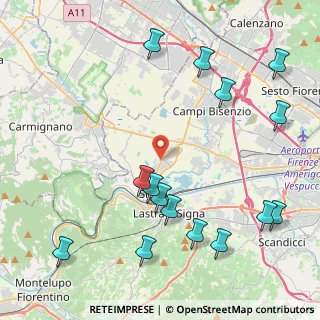 Mappa Viale Madre Teresa di Calcutta, 50058 Campi Bisenzio FI, Italia (5.374)
