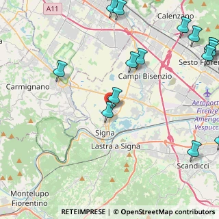 Mappa Viale Madre Teresa di Calcutta, 50058 Campi Bisenzio FI, Italia (7.0665)