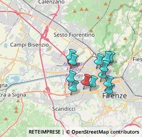 Mappa Via della Villa Nova, 50145 Firenze FI, Italia (3.05154)