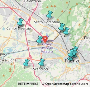 Mappa Via della Villa Nova, 50145 Firenze FI, Italia (4.57357)