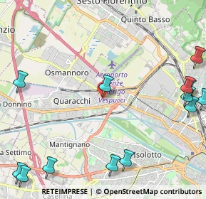 Mappa Via della Villa Nova, 50145 Firenze FI, Italia (3.30077)