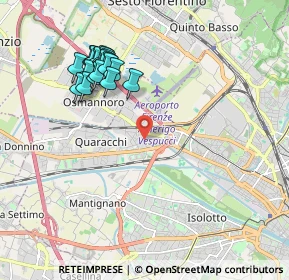 Mappa Via della Villa Nova, 50145 Firenze FI, Italia (2.02684)