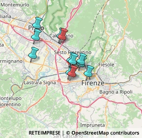 Mappa Via della Villa Nova, 50145 Firenze FI, Italia (4.73917)