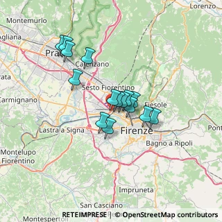 Mappa Viale Luigi Gori, 50127 Firenze FI, Italia (5.32867)