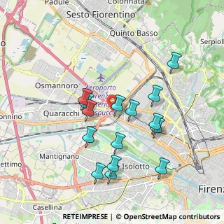 Mappa Viale Luigi Gori, 50127 Firenze FI, Italia (1.84467)