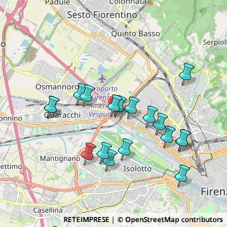 Mappa Viale Luigi Gori, 50145 Firenze FI, Italia (1.97889)