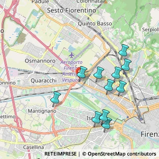 Mappa Viale Luigi Gori, 50145 Firenze FI, Italia (2.09727)
