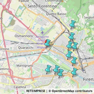 Mappa Viale Luigi Gori, 50127 Firenze FI, Italia (2.46909)