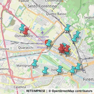 Mappa Viale Luigi Gori, 50145 Firenze FI, Italia (2.25625)