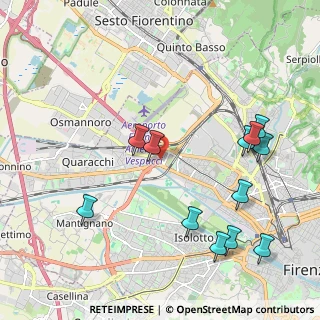 Mappa Viale Luigi Gori, 50127 Firenze FI, Italia (2.43167)