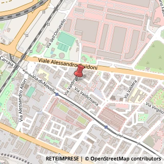 Mappa Via Valdinievole, 36, 50127 Firenze, Firenze (Toscana)