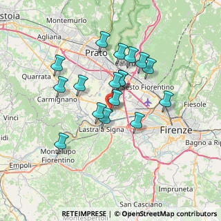 Mappa Piazza Don Armido Pollai, 50058 San Mauro FI, Italia (6.11118)