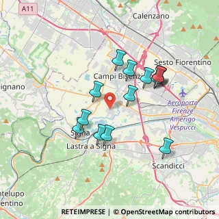 Mappa Piazza Don Armido Pollai, 50058 San Mauro FI, Italia (3.32571)