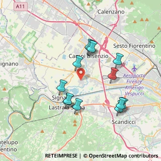 Mappa Piazza Don Armido Pollai, 50058 San Mauro FI, Italia (3.65615)