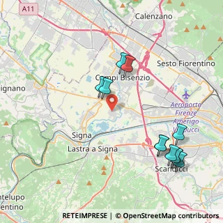 Mappa Piazza Don Armido Pollai, 50058 San Mauro FI, Italia (4.64909)