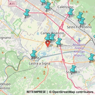 Mappa Piazza Don Armido Pollai, 50058 San Mauro FI, Italia (5.96786)