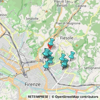 Mappa Via Arnaldo Fusinato, 50133 Firenze FI, Italia (1.415)