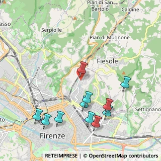 Mappa Via Arnaldo Fusinato, 50133 Firenze FI, Italia (2.34727)