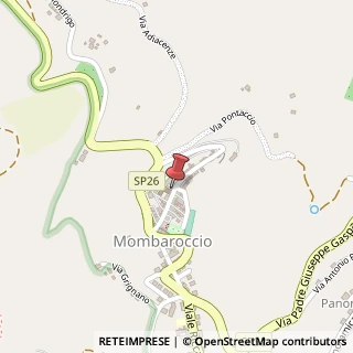 Mappa Via Guidobaldo del Monte, 2, 61024 Mombaroccio, Pesaro e Urbino (Marche)