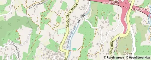 Mappa Bordighera