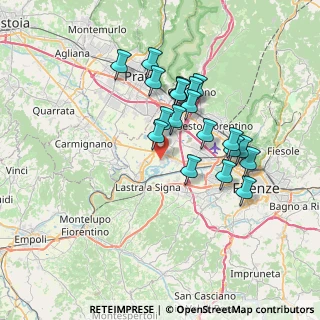 Mappa Via Mirto Picchi, 50058 San Mauro FI, Italia (6.3915)