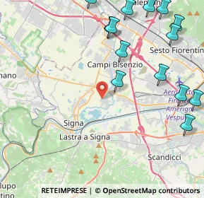 Mappa Via G. M. Picchi, 50058 San Mauro FI, Italia (6.15938)