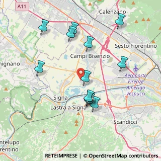 Mappa Via G. M. Picchi, 50058 San Mauro FI, Italia (4.02917)