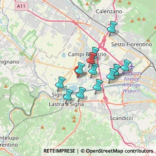 Mappa Via G. M. Picchi, 50058 San Mauro FI, Italia (3.05077)
