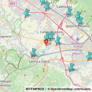 Mappa Via Mirto Picchi, 50058 San Mauro FI, Italia (6.01786)