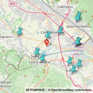 Mappa Via Mirto Picchi, 50058 San Mauro FI, Italia (5.22846)