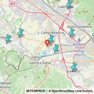 Mappa Via Mirto Picchi, 50058 San Mauro FI, Italia (6.66091)