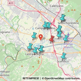 Mappa Via Mirto Picchi, 50058 San Mauro FI, Italia (3.81867)
