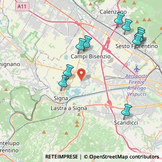 Mappa Via G. M. Picchi, 50058 San Mauro FI, Italia (5.35273)
