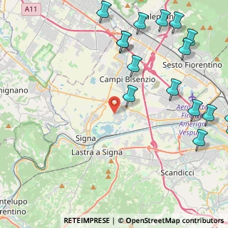 Mappa Via Mirto Picchi, 50058 San Mauro FI, Italia (6.15938)