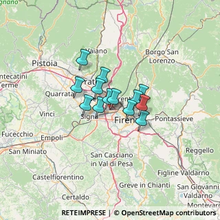 Mappa Via S. Piero a Quaracchi, 50127 Firenze FI, Italia (7.78615)