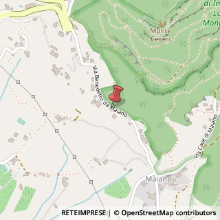 Mappa Via Benedetto da Maiano, 14, 50014 Fiesole, Firenze (Toscana)