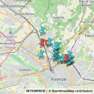 Mappa Morgagni Cocchi, 50141 Firenze FI, Italia (1.6895)