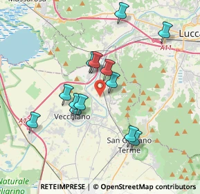 Mappa Via Don Luigi Sturzo, 56017 San Giuliano Terme PI, Italia (3.48923)
