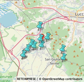 Mappa Via Don Luigi Sturzo, 56017 San Giuliano Terme PI, Italia (3.13455)