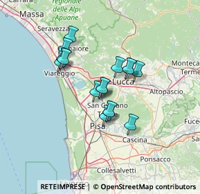 Mappa Via Don Luigi Sturzo, 56017 San Giuliano Terme PI, Italia (10.40125)