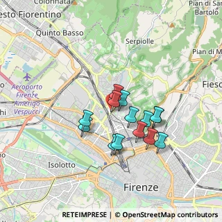 Mappa Viale Morgagni, 50141 Firenze FI (1.39714)