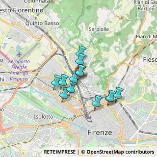 Mappa Viale Giovanni Battista Morgagni, 50141 Firenze FI, Italia (1.29846)