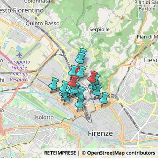 Mappa Viale Giovanni Battista Morgagni, 50141 Firenze FI, Italia (1.209)