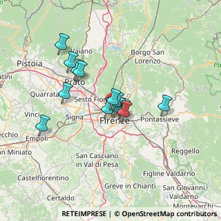 Mappa Viale Morgagni, 50141 Firenze FI (11.09154)