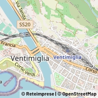Map Ventimiglia