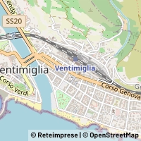 Mapa Ventimiglia